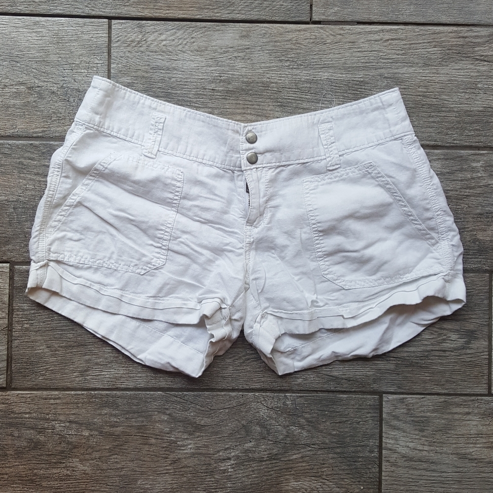 Converse linen blend shorts 10